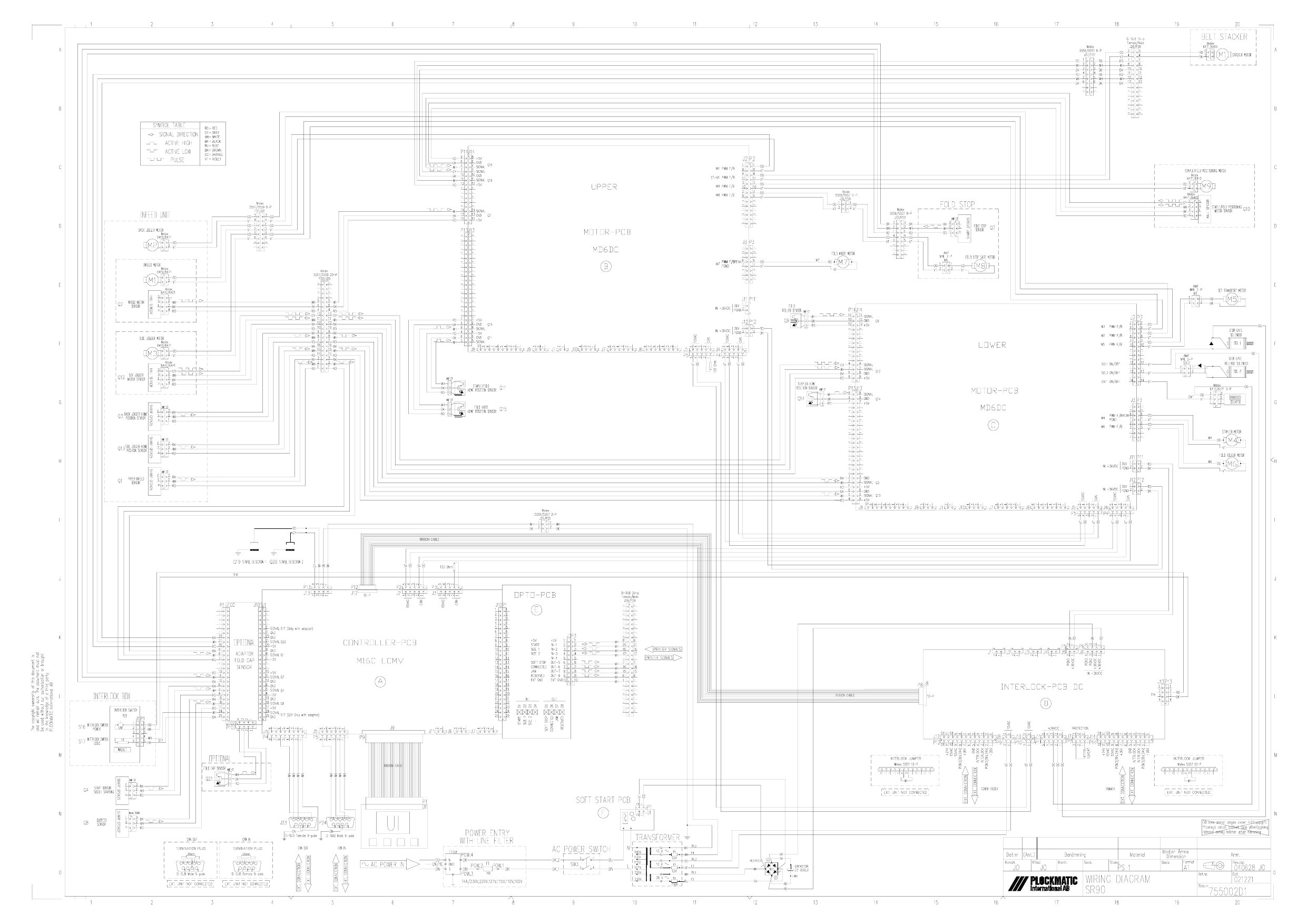 RICOH Options SR90 Circuit Diagram PDF download-1